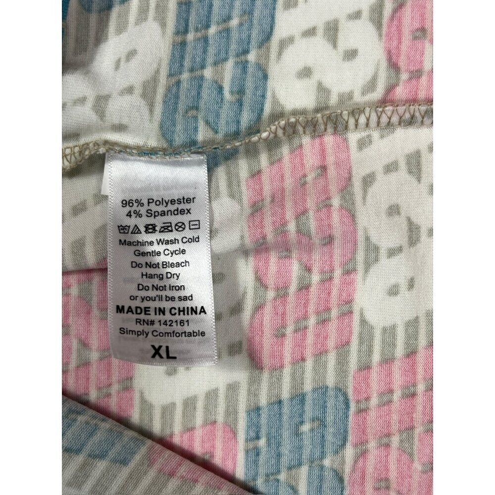 Lularoe Debbie Women's Long Sleeve USA Dress - Picture 7 of 7